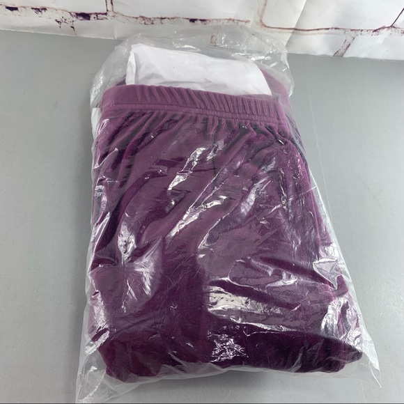 The Vermont Country Store Women's 2 pc Velour Sweat Set / Tracksuit Large - VTG - Picture 7 of 10